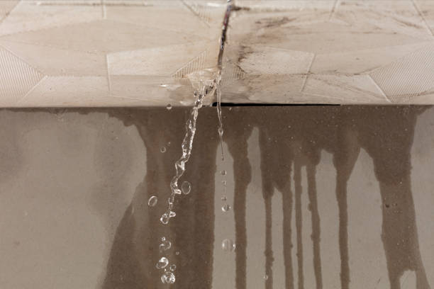 Professional Sewage Cleanup technician working in Valley View, TX